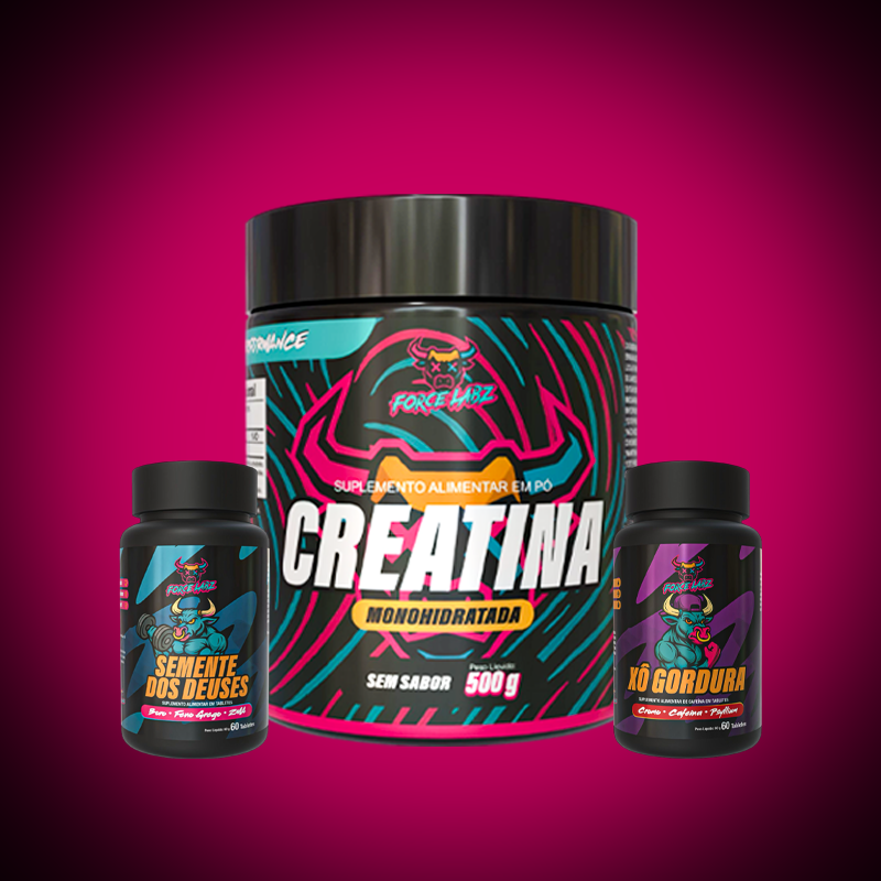 Creatina + Xô Gordura ou Semente dos Deuses