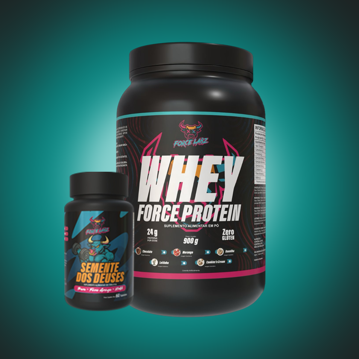 COMBO WHEY + Semente dos Deuses