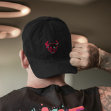 Boné Aba Curva Force Labz Touro - Preto Algodão Premium