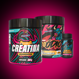 Creatina + Puro Ódio + Xô Gordura ou Semente dos deuses