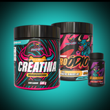 Creatina + Puro Ódio + Xô Gordura ou Semente dos deuses