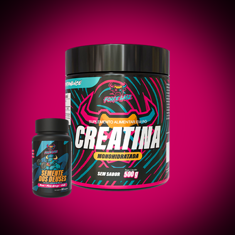 Creatina + Xô Gordura ou Semente dos Deuses