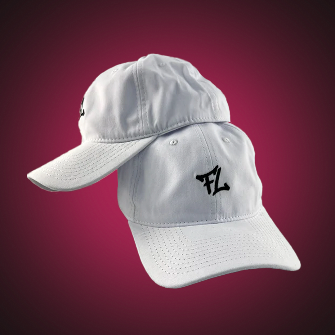 Boné Aba Curva Force Labz FL - Branco Algodão Premium