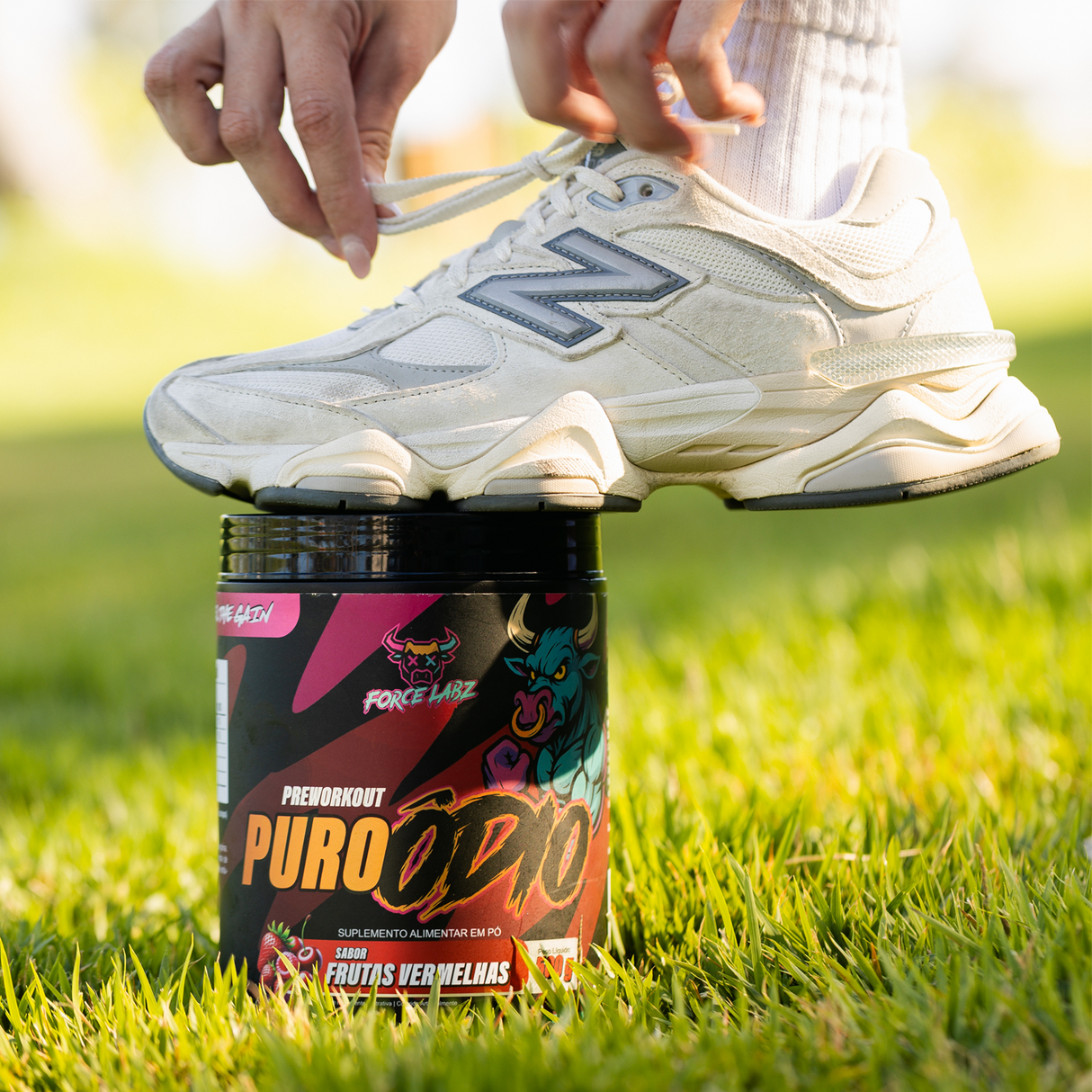 Pré-Treino Puro Ódio 500g - 200mg Cafeína - Force Labz