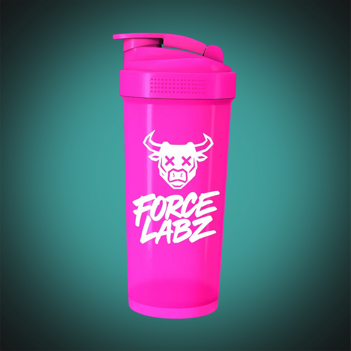 Coqueteleira (Shaker) Force Labz 700ml - Logo Touro