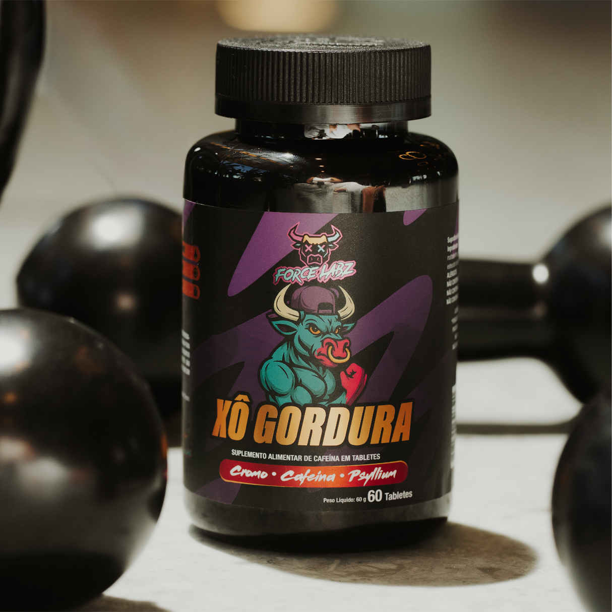 Termogênico Xô Gordura 60 Tabletes - 200mg Cafeína - Force Labz