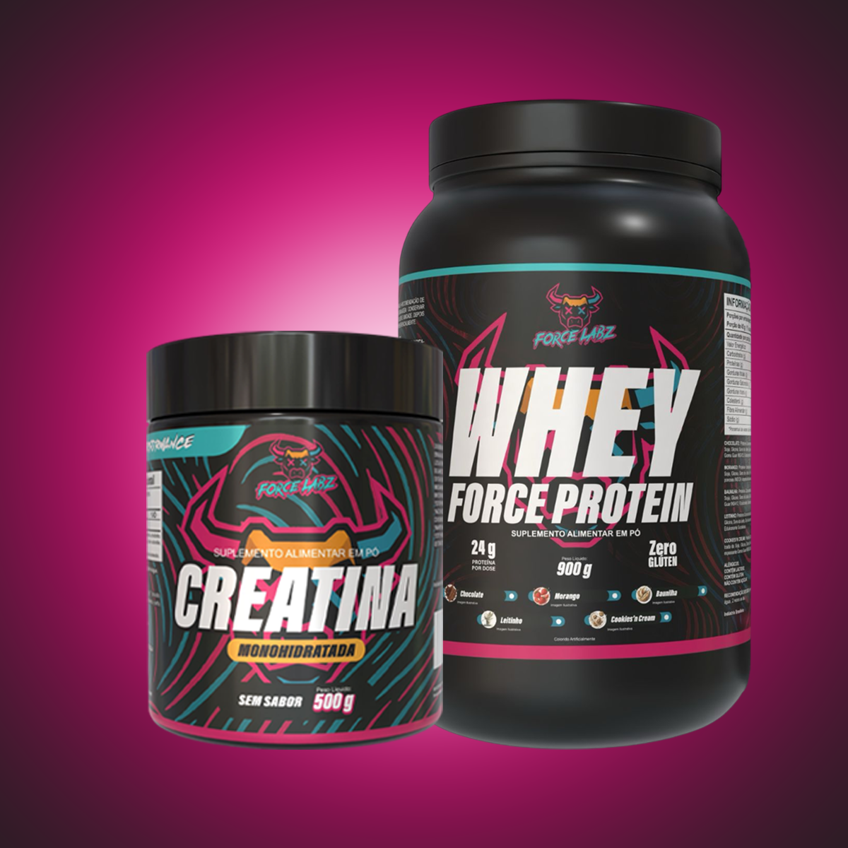 WHEY FORCE + CREATINA