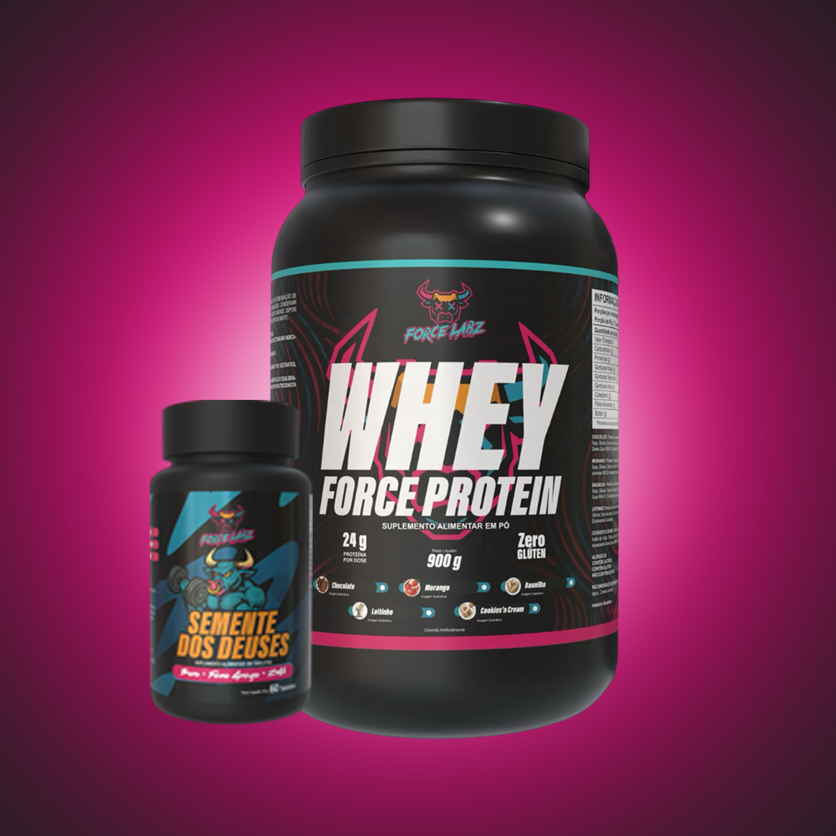 COMBO WHEY + Semente dos Deuses
